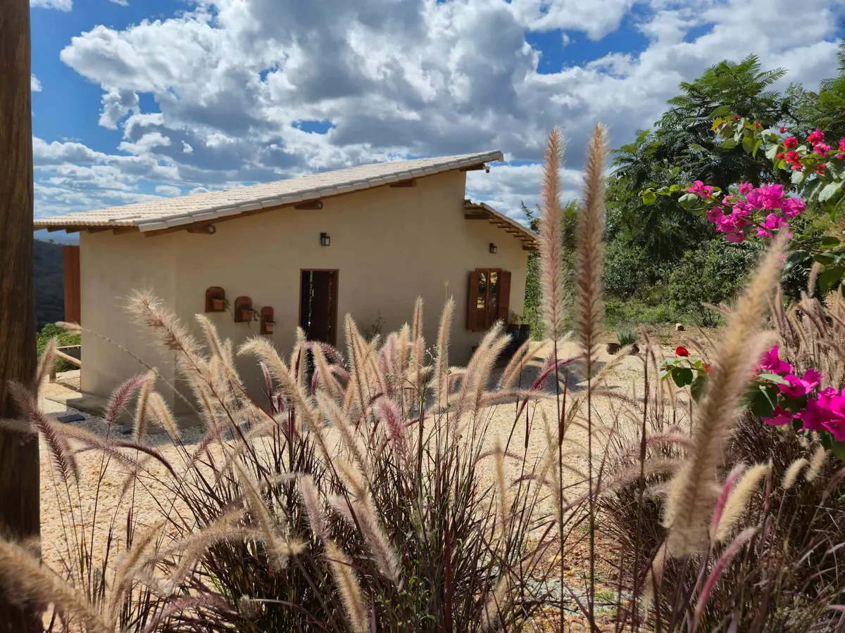 Cabana Caliandra com piscina e cascata